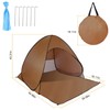 KOCASO Pop Up Beach Tent for 2-3 Person, UPF50+ Anti-UV
