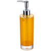 Excelsa Soap Dispenser, Polystyrol, Yellow, 6.5 x 6.5 x 22