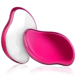 Crystal Hair Eraser for Hair Removal, Crystal Hair Remover for Women and Men, Reusable Flawless Epilators - Magic Painless Gentle Skin Exfoliation Hair Removal Tool for Arms, Back & Legs-Rose Red