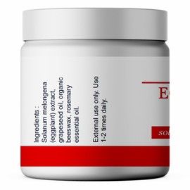 Eggplant Balm, Daily Skin Support, Eggplant Salve for Skin Disorders, Skin Cell Support, Discolored Skin Relief