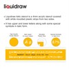 Liquidraw Lettering Stencils for Crafts English Stencil Alphabet Number Drawing