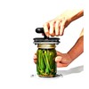 Jar Opener with T-Handle Grip, Adjustable Manual Can and Bottle
