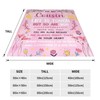AJIIUSV Cousin Gifts Cousin Blanket Gifts for Cousin Birthday Gifts