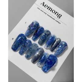 Aemong: Blue Ocean  - Short Oval / Aemong : 블루 오션  - 숏오발