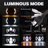 Unbranded Brightest DOT 7x6" 5x7 Led Headlight Hi/Lo DRL for