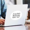 CafePress I'm What Willis was Talkin' Bout Oval Sticker Oval