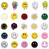100PCS Cute Smiley Face Stickers - Kawaii Vinyl Decals for