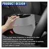 ZIMISI Car Cup Holder, PU Leather Auto Front Console Gap