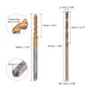 sourcing map M2.5 x 0.45 Spiral Flute Tap 2.1mm Drill