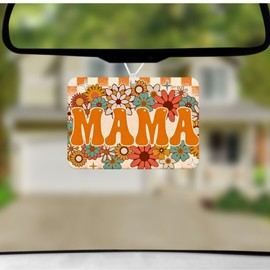 Country Grace With Alisha Mama Floral Unscented Hanging Car Air Freshener Freshie