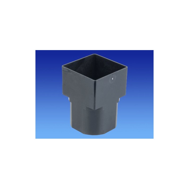 Wavin OSMA 4T836 BLACK Drain Adaptor Square to Round for