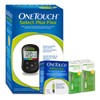 Glucómetro Onetouch Select Plus Flex 50 Tiras Y 50 Lancetas
