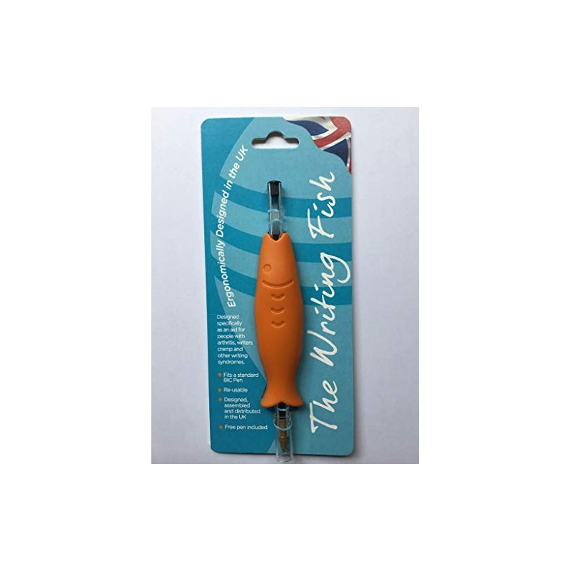Penline THE WRITING FISH. Grip ergonomically designed in the UK