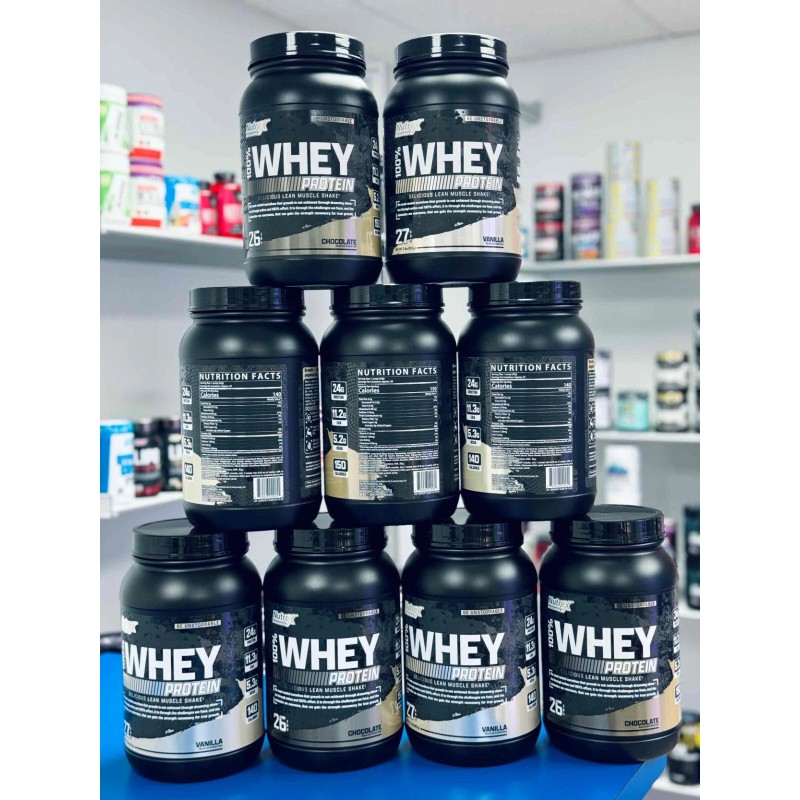 Nutrex 100% WHEY Protein Powder Whey Isolate Blend Lean Muscle