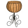 Gardman R954 Blacksmith Patio Urn, 14'' Wide x 24.5'' High,