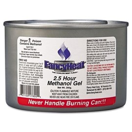 Sterno Fancy Heat Methanol Gel Cooking Fuel (4ct) by Methanal Gas