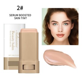 Skin Tint Foundation, Serum Foundation, Skin Tint Balm, Suitable for All Skin Tones, Create a Natural, Flawless Makeup, 18g, 2#