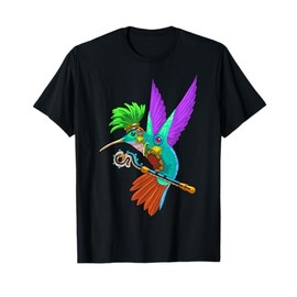 Mayan Hummingbird Huitzilopochtli Aztec Mythology Ancient T-Shirt