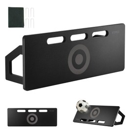 VEVOR Soccer Rebounder Board, 32"X12" Portable Soccer Wall with 2 Angles Rebound, Foldable HDPE Kickback Rebound Board, Soccer Training Equipment for Kids and Adults, Passing & Shooting Practice