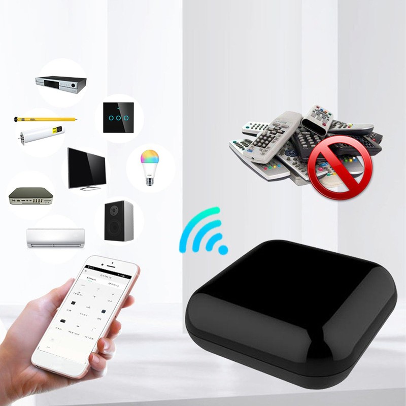 IR RF WiFi Remote Control, All in One Hub, Intelligent