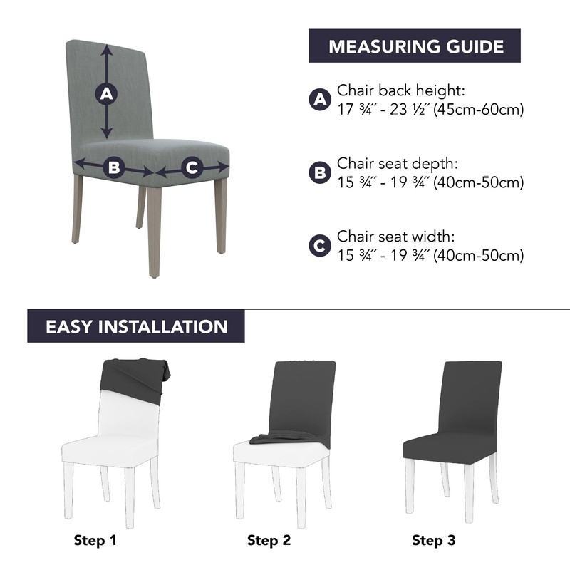 No. 918 Hillcrest 2-Pack Botanical Print Stretch Fit Elastic Dining