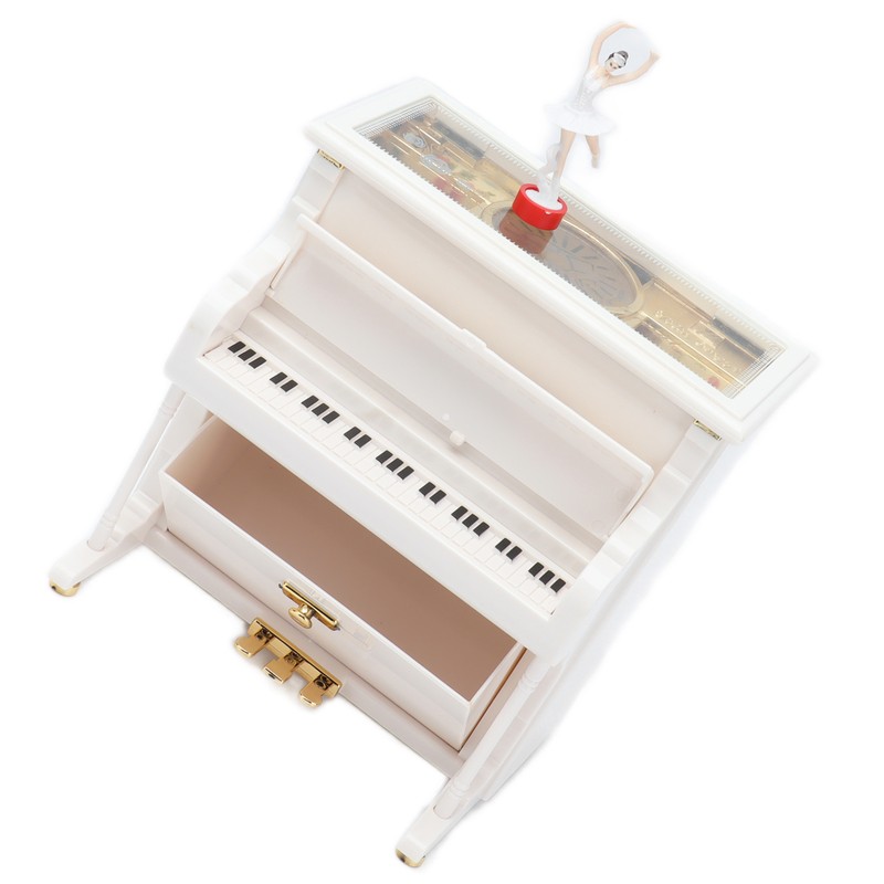 Classical Music Box Rotating Dancing Ballet Girl Piano Music Box