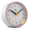 Braun Classic Analogue Alarm Clock With Snooze And Light, Quiet