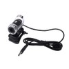 Diyeeni HD Webcam, 12M Pixels USB Clip Webcam, Built-in Microphone