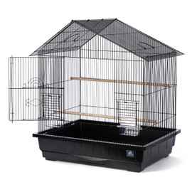 Prevue Pet Products Conure Manor Metal Birdcage for Small, Medium Birds with 2 Cups and Perches