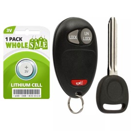 Wholesale-24-7 Replacement For 2006 2007 2008 2009 2010 Hummer H3 Key + Fob Remote