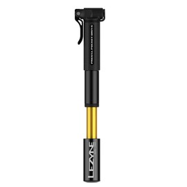 LEZYNE Presta Pocket Drive Bike Hand Pump - Compact Lightweight High-Pressure 160 PSI/11 Bar CNC-Machined Aluminum Bicycle Tire Inflation Pump, Easy-to-Use Portable Inflator