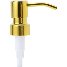 1Pc Gold Soap Dispenser Pump Replacement/Liquid Bottle Soap Pumps, Metal Soap Lotion Container Countertop Soap Dispensers,Bathroom,Holders and Dispensers