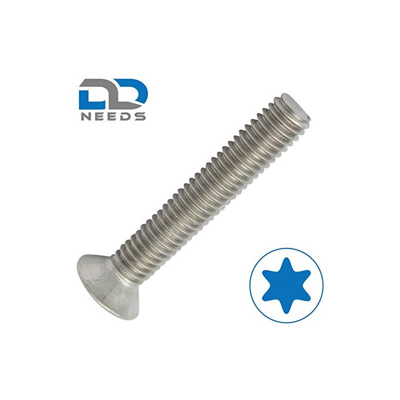 D2D Pack of 4 Countersunk Screws Size M8 x 60
