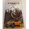 Ford Bronco Sport Keychain - Orange