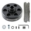 KIKITE Go Kart Clutch 3/4" Bore 12 Tooth,Centrifugal Clutch 12T