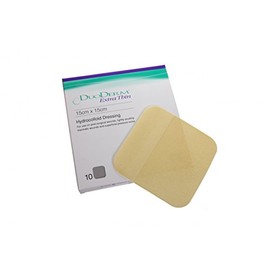 Convatec D175869 Duoderm Extra Thin Dressing, 15cm x 15cm, Pack of 10