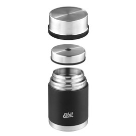 Esbit Sculptor Thermal Food Container, Stainless Steel, BPA-Free, Black, Silver and More, 750 ml and 1000 ml, Food Container for Hot and Cold Food