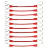 Boxer Red EPDM Tarp Strap 15" Color - 10 Pack