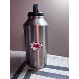 Unbranded Kansas City Chiefs decal window helmet hard hat laptop up to 14" FREE TRACKING - 10 Inch