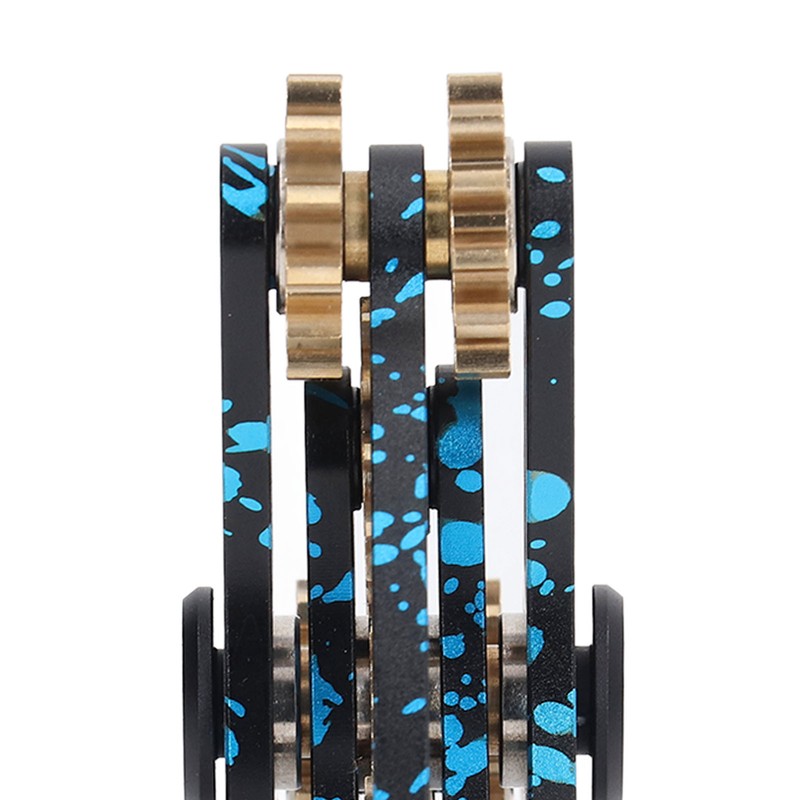 Pure Brass Gears Linkage Hand Gyroscope Toy Break Bad Habits