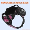 Dogline Quest No-Pull Dog Harness with Deaf Dog Reflective Removable
