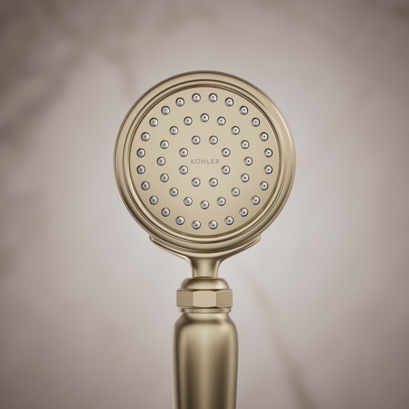 Kohler Artifacts 72776-G-BV Vibrated Brushed Bronze Hand Shower Head
