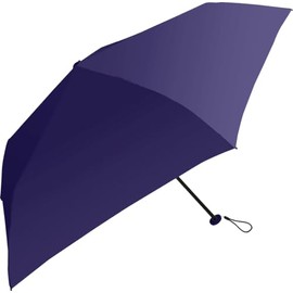 Nakatani AMANE Men's Folding Umbrella, Air+ Navy, 834-008, Hand Opening, Rib Size: 23.6 inches (60 cm)