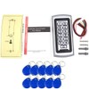 Waterproof Stand Alone Access Control Keypad,Metal RFID Card Reader,Door Access