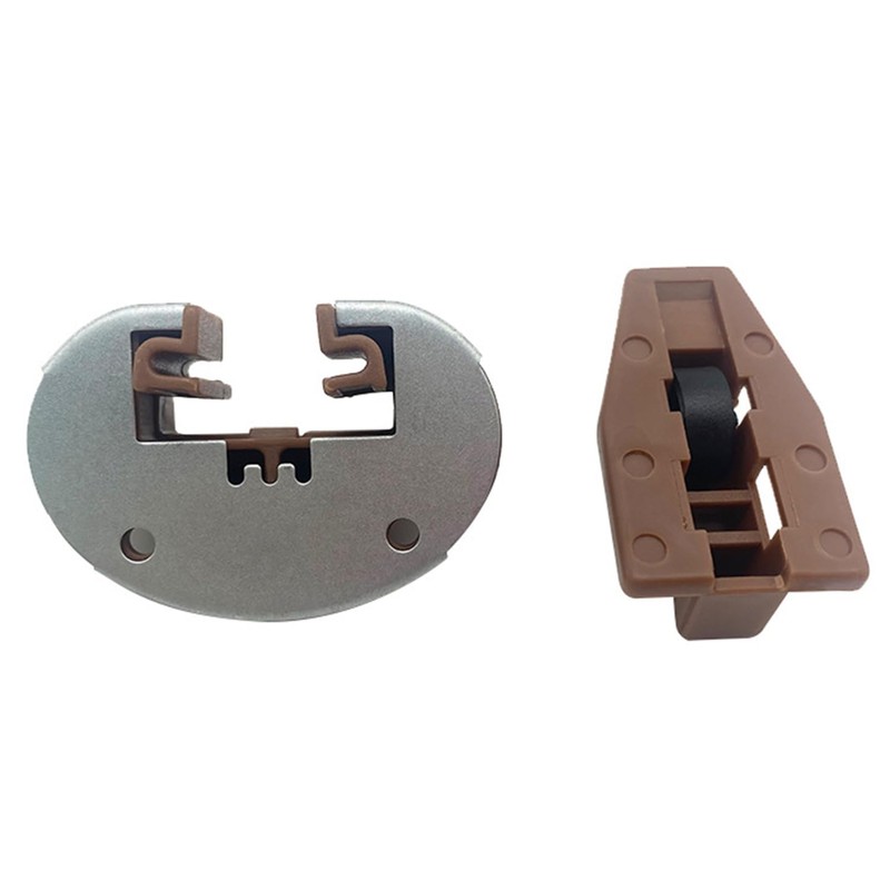 TAODAN 2 Sets Guideway Replacement Part Universal Center Mount Drawer