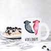 Mr. & Mrs. Panda Personalisierte Teetasse Axolotl Liebe - Personalisierte