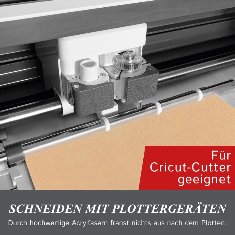 Synthetic Craft Felt Packages (25pcs/pack), approx. 22 x 30 cm,