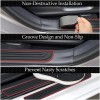 4pcs For Ford Expedition Car Door Threshold Sill Covers Edge