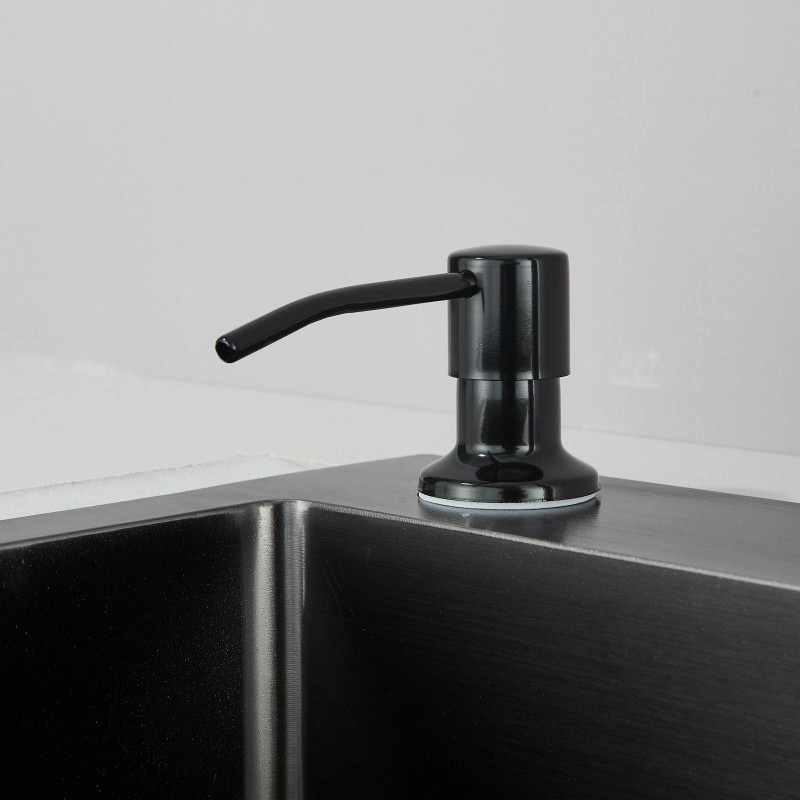 mvmhome Black Kitchen Sink Single Bowl Stainless Steel Sink with