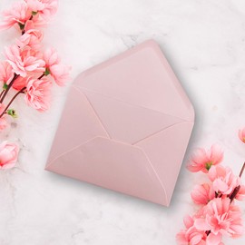 FarbenFroh by GUSTAV NEUSER 100x envelopes B6-17.5 x 12.5 cm pink wet glue with pointed flap 120 g/m² for wedding, greeting cards, invitations